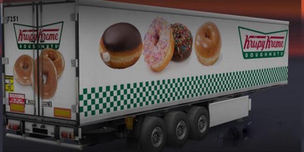 Krispy Kreme Trailer Skin