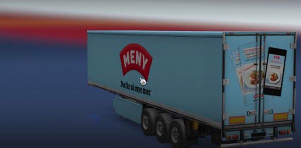 Norwegian Grocery Shops Trailers Skin Pack