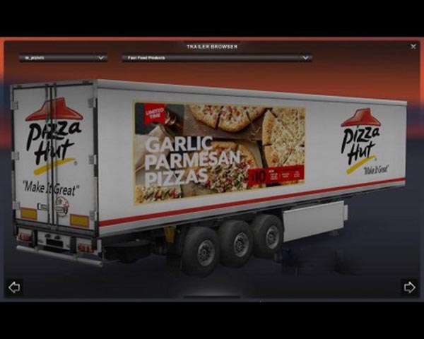 Pizza Hut Trailer 