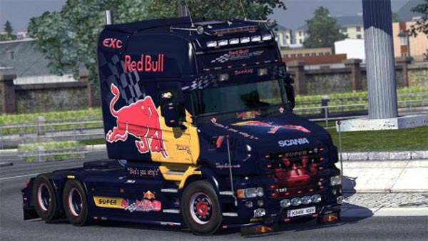 RedBull Scania T-cab EXC pack