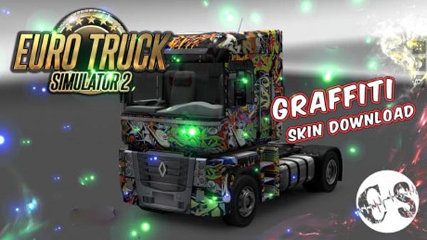 Renault Magnum Graffiti Skin