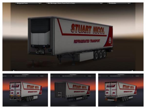 SNT Refrigerated Trailer