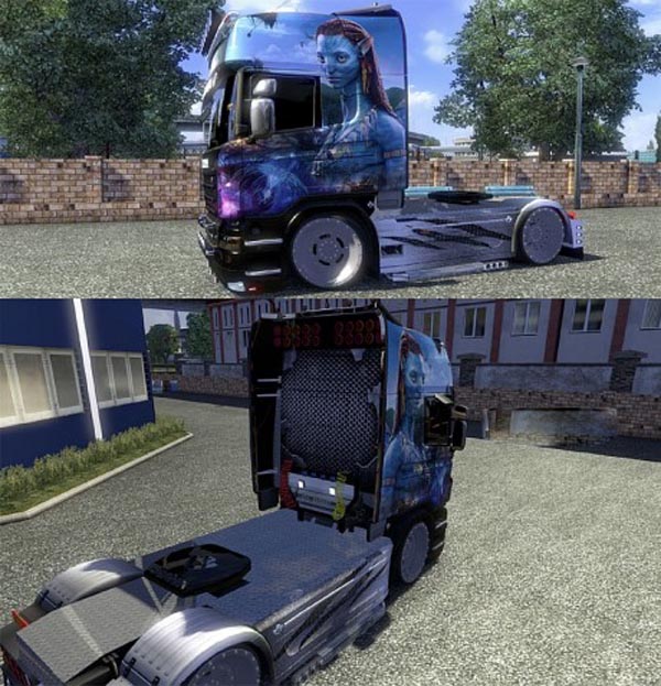 Scania R AVATAR Skins 