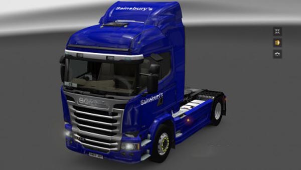 Scania Streamline Sainsburys Skin