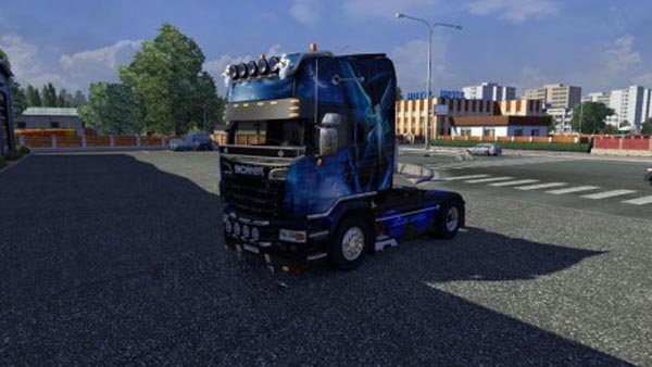 Skin for Scania R Blue Angel