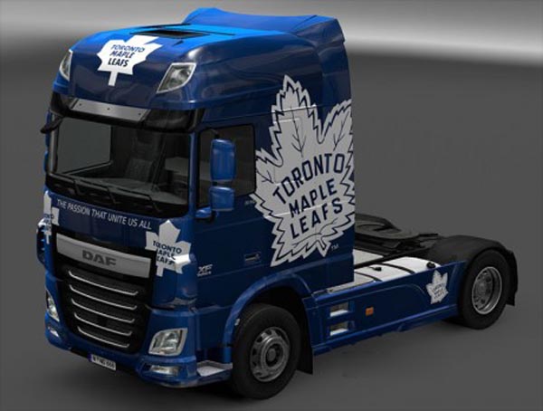 Toronto Maple Leafs methalic