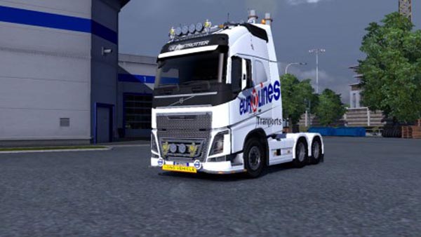 Volvo FH 2012 Eurolines Transports Skin