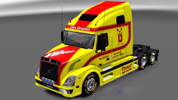 Volvo VNL 670 Van Orselen Skin