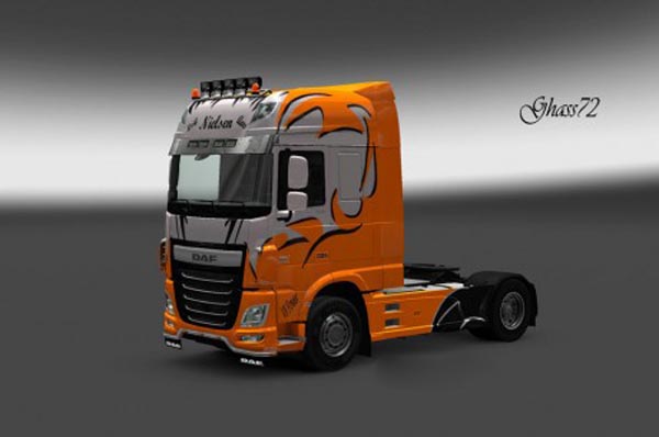 DAF XF Euro 6 Nielsen Skin