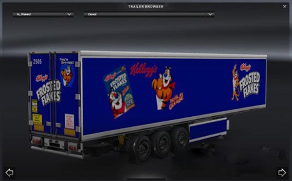 Kellogg Cereal Trailers Pack 01