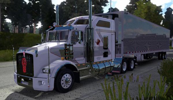 Kenworth T800 Bull Trucking skin