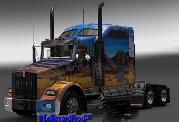 Peterbilt T800 Western Skin