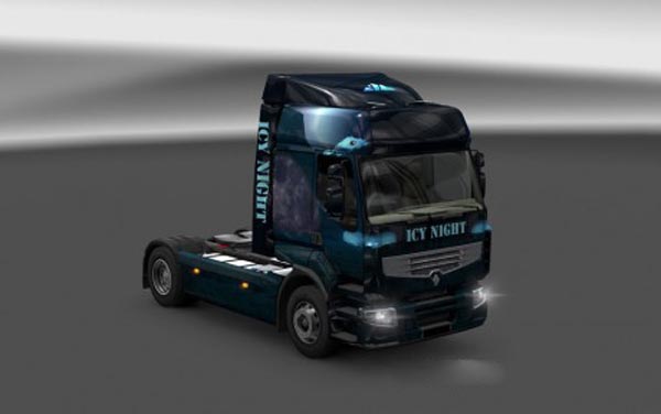 Renault Premium Icy Night Skin