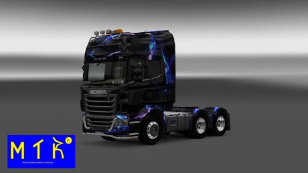 Scania Blue Wall Skin