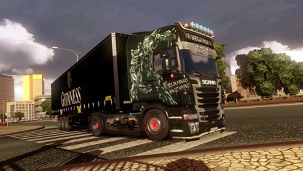 Scania R Mega Tron Skin