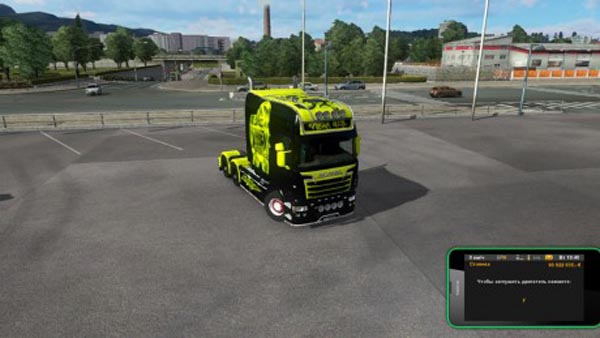 Scania T Longline RJL Girl Skin