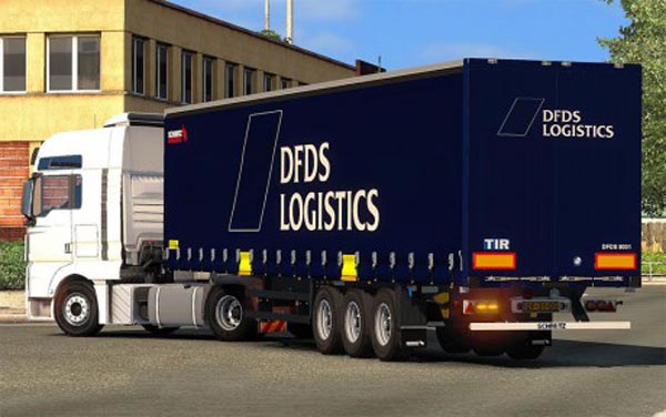 Skin DFDS for Schmitz trailer