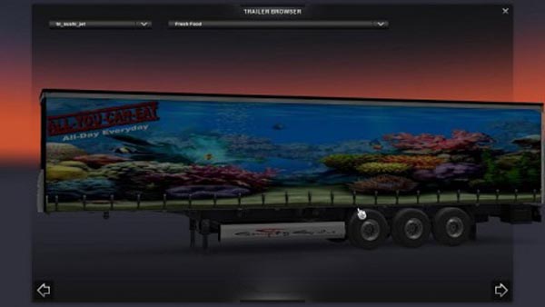 Sushi trailer skin 