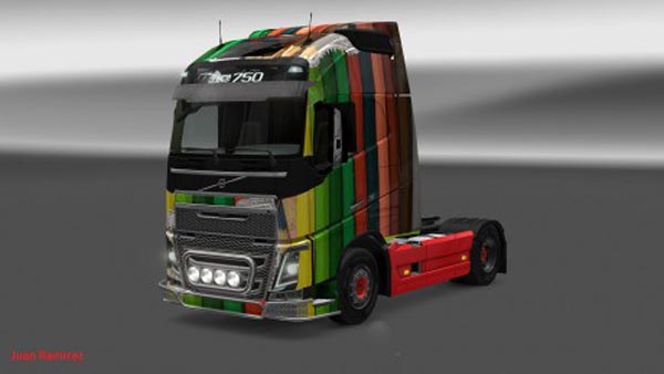 Volvo FH 2012 Pencils Skin