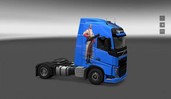 Volvo FH 2012 Team Fortress 2 Skin