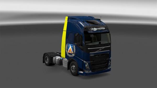 Volvo FH16 2012 Levski Sofia skin