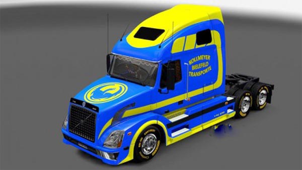 Volvo VNL 670 Kollmeyer transporte skin