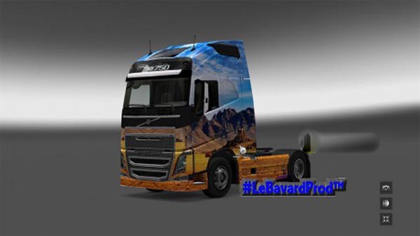 Western Skin for Volvo FH2012