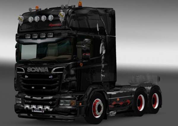 Batman Skin Scania