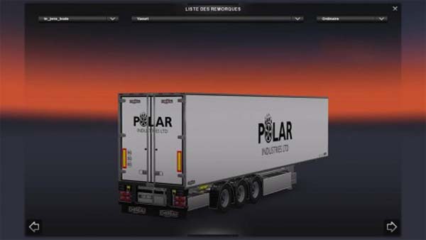 Chereau – Polar Industries Ltd – Skin Trailer