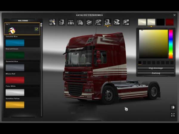 DAF XF 105 Skin