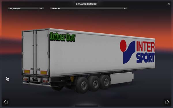 InterSport Skin Trailers