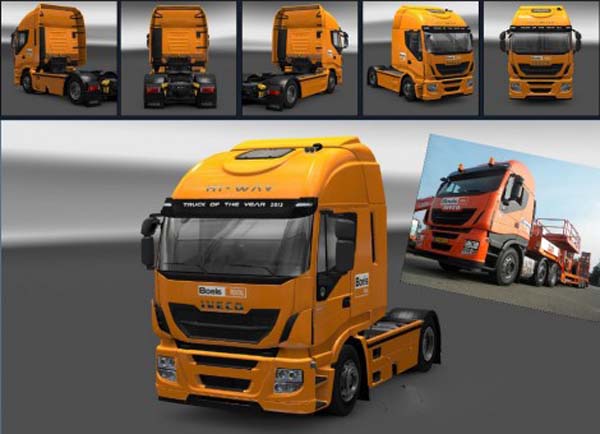 Iveco Hi Way Boels Rental Skin