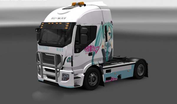 Iveco Hi Way Hatsune Miku Skin