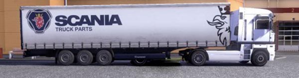 Krone Profi liner and Cool liner skin – Scania Truck Parts
