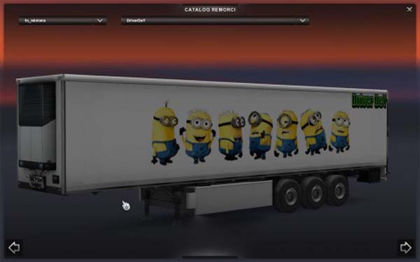 Minions Skin Trailers