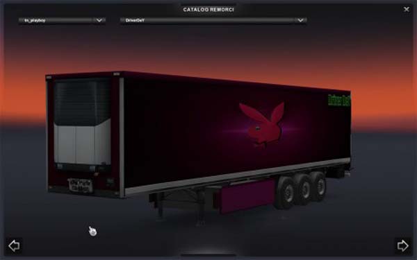 PlayBoy Skin Trailers