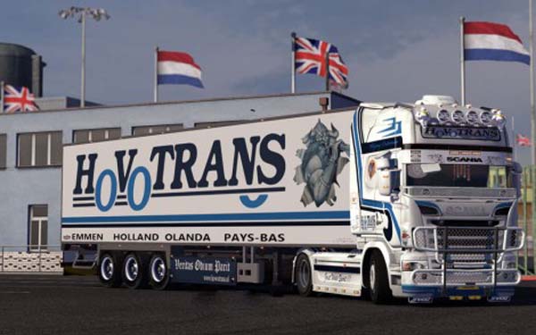 Scania R Hovotrans Combo Skin