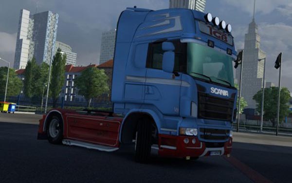 Scania Topline RJL TBG Skin