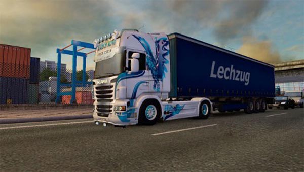 Scania W.B Eagle skin