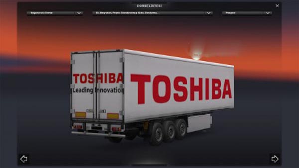 Toshiba Trailer Skin