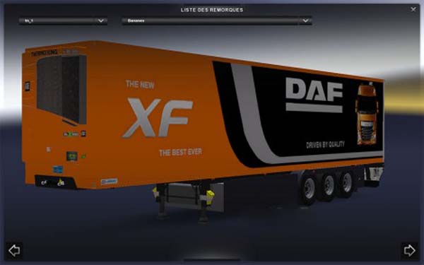 Trailer Lamberet DAF XF EURO 6 official