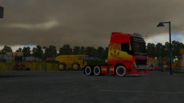 Volvo FH 2012 Manchester United Champions Skin