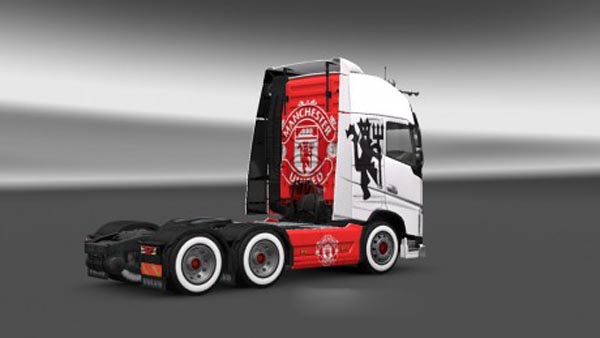 Volvo FH 2012 Manchester United Skin