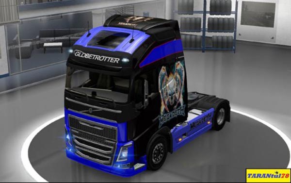 Volvo FH 2012 Megadeth Skin