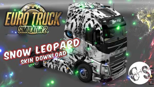 Volvo FH 2012 Snow Leopard Skin