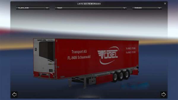 Chereau – Vogel – Skin Trailer