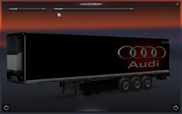 Audi Skin Trailers