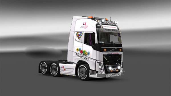 Autisim Awareness Volvo FH