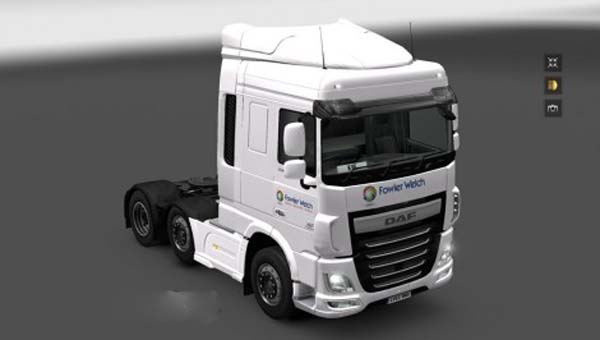 DAF XF Euro 6 Fowler Welch Skin