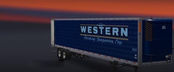 DC Western Amercian Trailer Skin